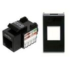 Presa dati RJ45 compatibile per serie AVE NOIR